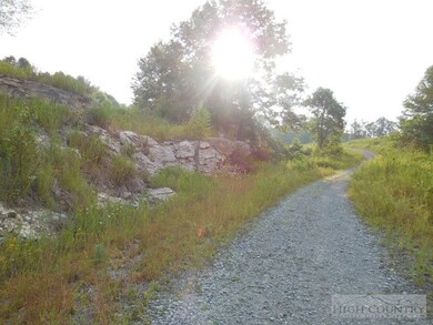gravel road in