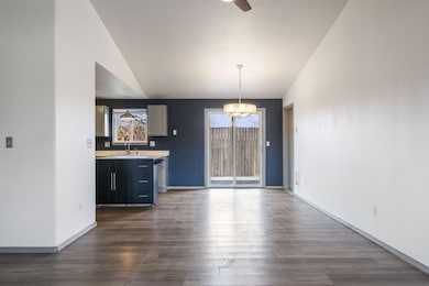 VIEW TO DINING FROM LIVING ROOM