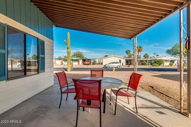 Front patio view