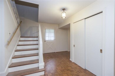 Welcoming entry hall.