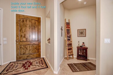 Inside your new entry.