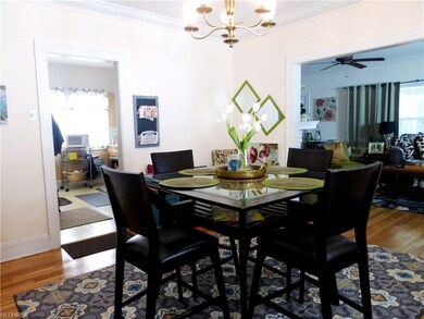First floor suite dining room.