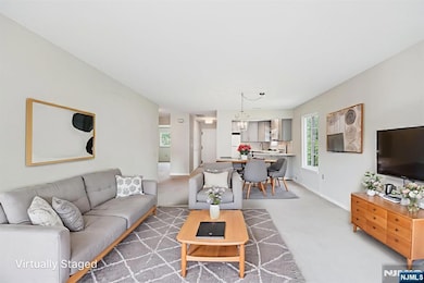 Open Concept Living Dining Room - Virtually Staged