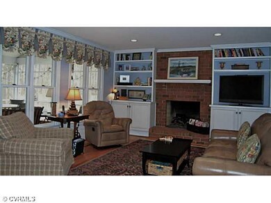 Den/Family/Great Room - Family room has brick gas 