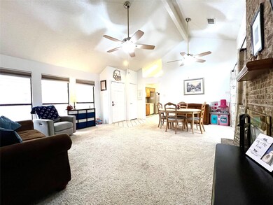 Family room looking toward entry.  Lots of pretty 