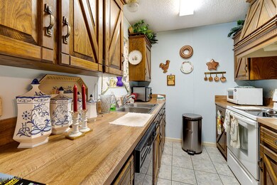 Kitchen w/ Wood Cabinets