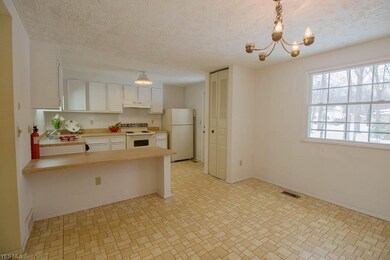 The kitchen is unusually large for a condo.  Plent
