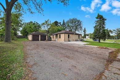Exterior Side and Garage