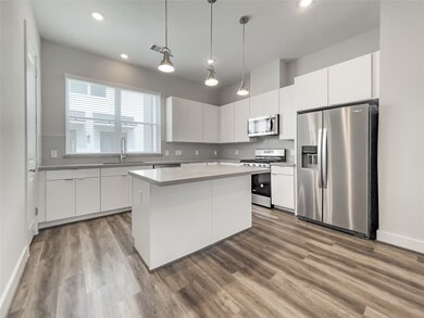 Second floor living kitchen.