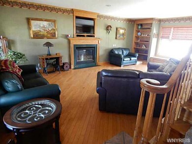 Family Room View from front entryway into family r