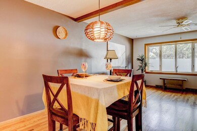 Dining area, open to living room