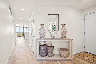 Entry Hall with the view to the living area