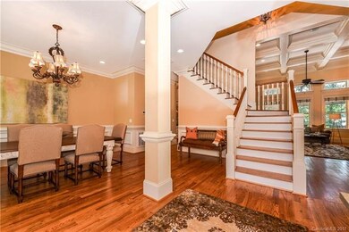 Foyer into Dining Room