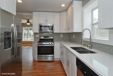 All new modern white designer kitchen with sparkli