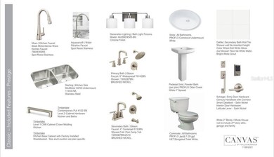 Home is under construction.  Design selections are