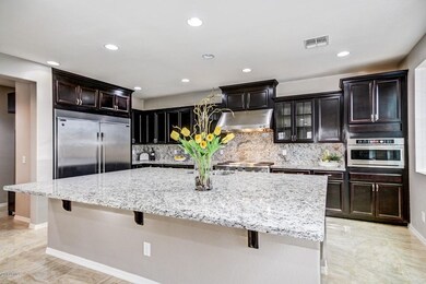 Transitionally-Styled Gourmet Kitchen