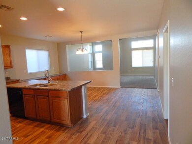 Entry looking onto kitchen/great room