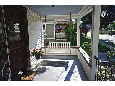 Porch. Enjoy cool summer breezes on your front por