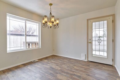 Dining Room with Exit to Back Yard