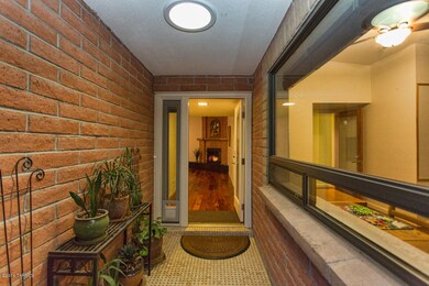 Breezeway to front door