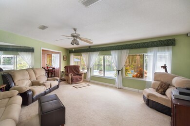 Family room with river views