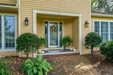 Paver Walkway leads you to the Grand Entrance of t