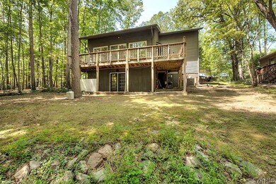 Rear of the property showing the walk out basement