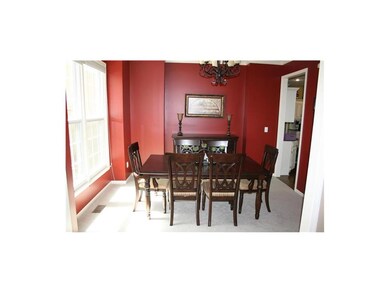 The formal dining room is waiting for all your gue
