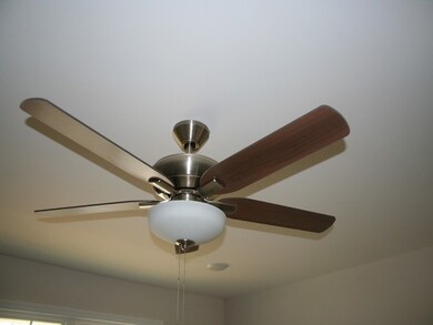 Nice fixtures with 4 ceiling fans.