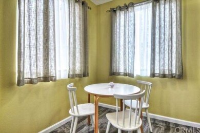 This dining area could take a bigger table for sur