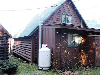 Exterior Back. back of cabim