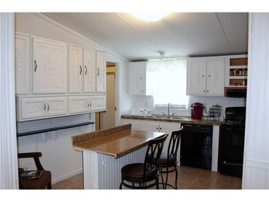 Kitchen. Kitchen/dining is open to the living room