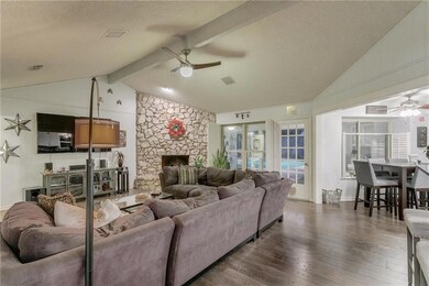 Spacious living room! Open floor plan!