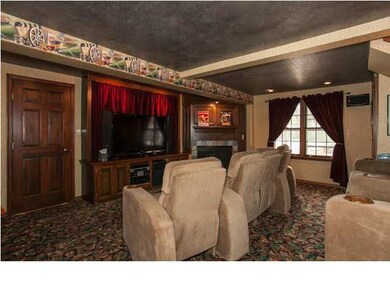 No detail has been lost on the theatre room. From 