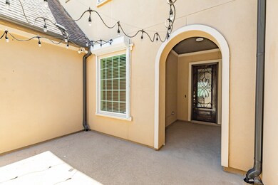 The photo shows the interior courtyard . The court