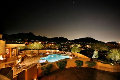 City Lights & Mountains from Overlook