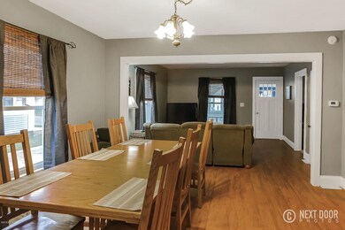 Dining and living area