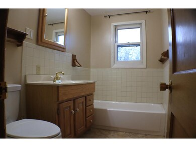 Main floor bathroom that can have a shower added i
