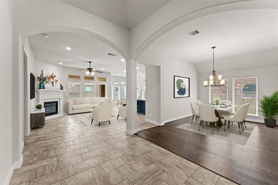 Its layout provides easy access to both the kitche