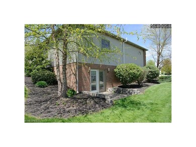Side patio with walkout from LL