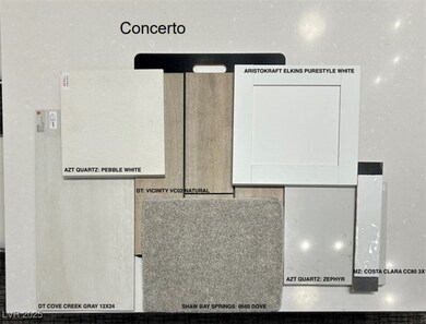 Interior design selections. Subject to change.