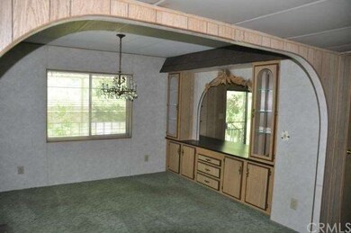 Dining Room with Unique Open Hutch