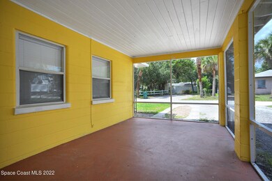 Large screened in patio