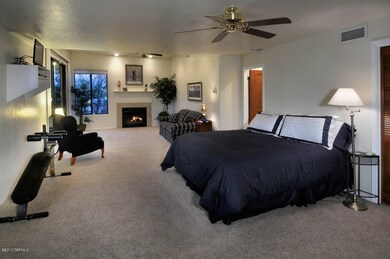 MASTER BEDROOM SUITE WITH FIREPLACE