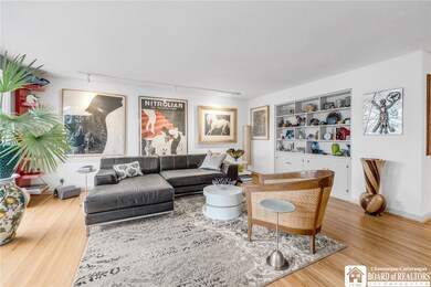A glimpse of the fabulous living room