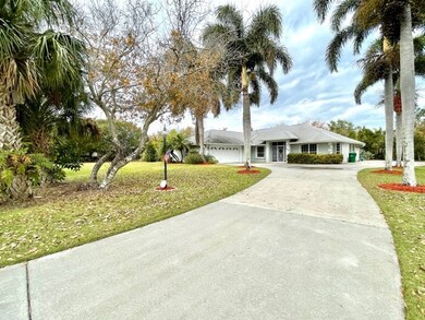 Freshly power washed and landscaped
