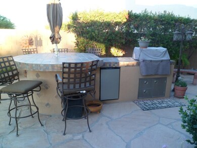 Built in BBQ