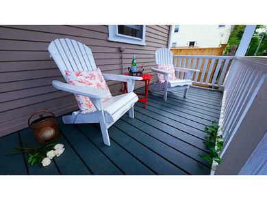 Porch. Porch close up