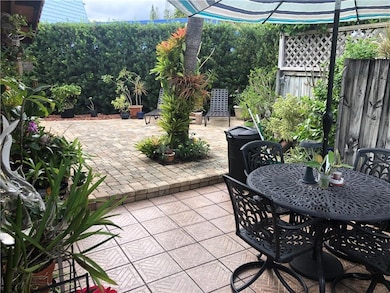 Most of orchids and furniture in patio come with purchase