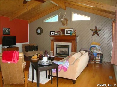 Living Room LR/FR with Fireplace